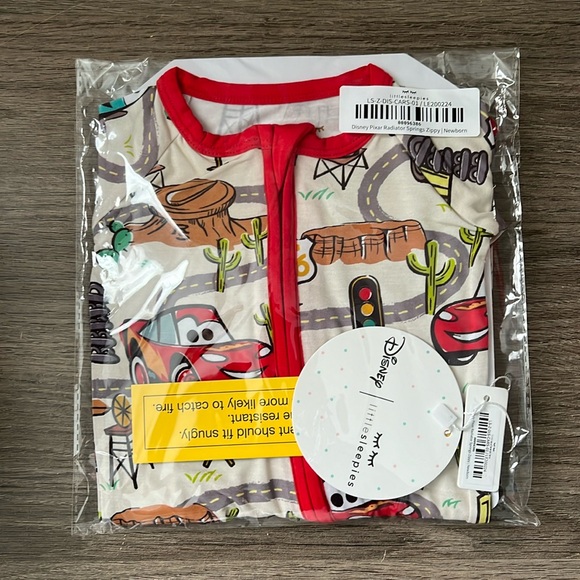 Little Sleepies Other - Cars Little Sleepies Newborn Zippy